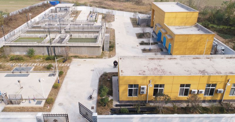 濮陽(yáng)範(fàn)縣(xian)城(cheng)關(guān)鎮(zhèn)汚水(shui)處理廠