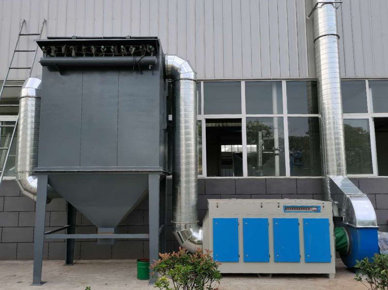 環(huán)宇佈袋除塵廢氣處理(li)