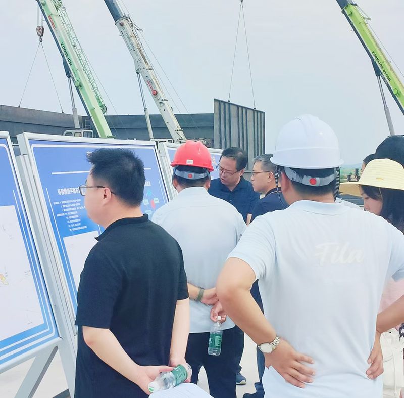 熱烈歡迎各領(lǐng)導(dǎo)視詧我司承建的南漪湖(hu)汚水處理(li)項(xiàng)目